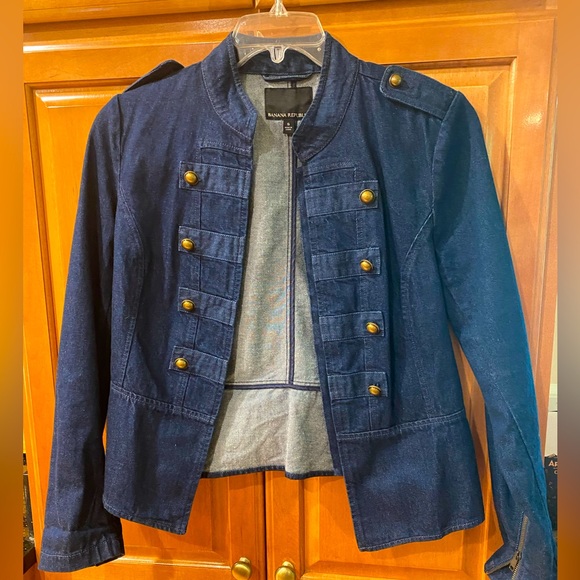 Banana Republic Jackets & Blazers - Banana Republic Denim Military style jacket